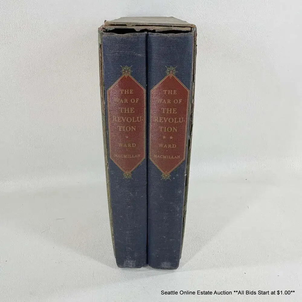 The War of the Revolution by Christopher Ward, 1952 Two Volume Set with Slipcase